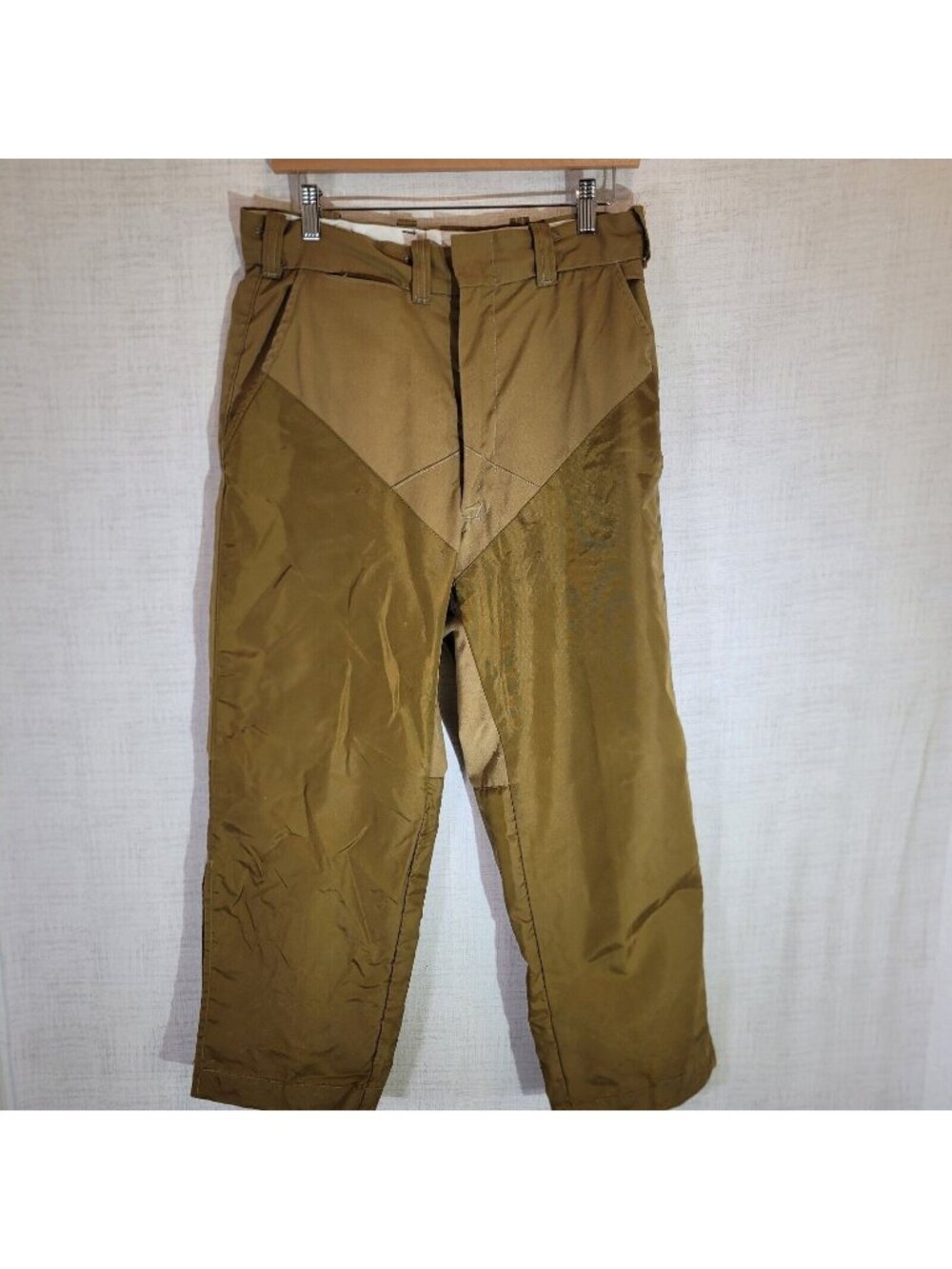 Vintage Duxbak Field Pants Mens 31x26 Brown Cotton Nylon Fishing Outdoors